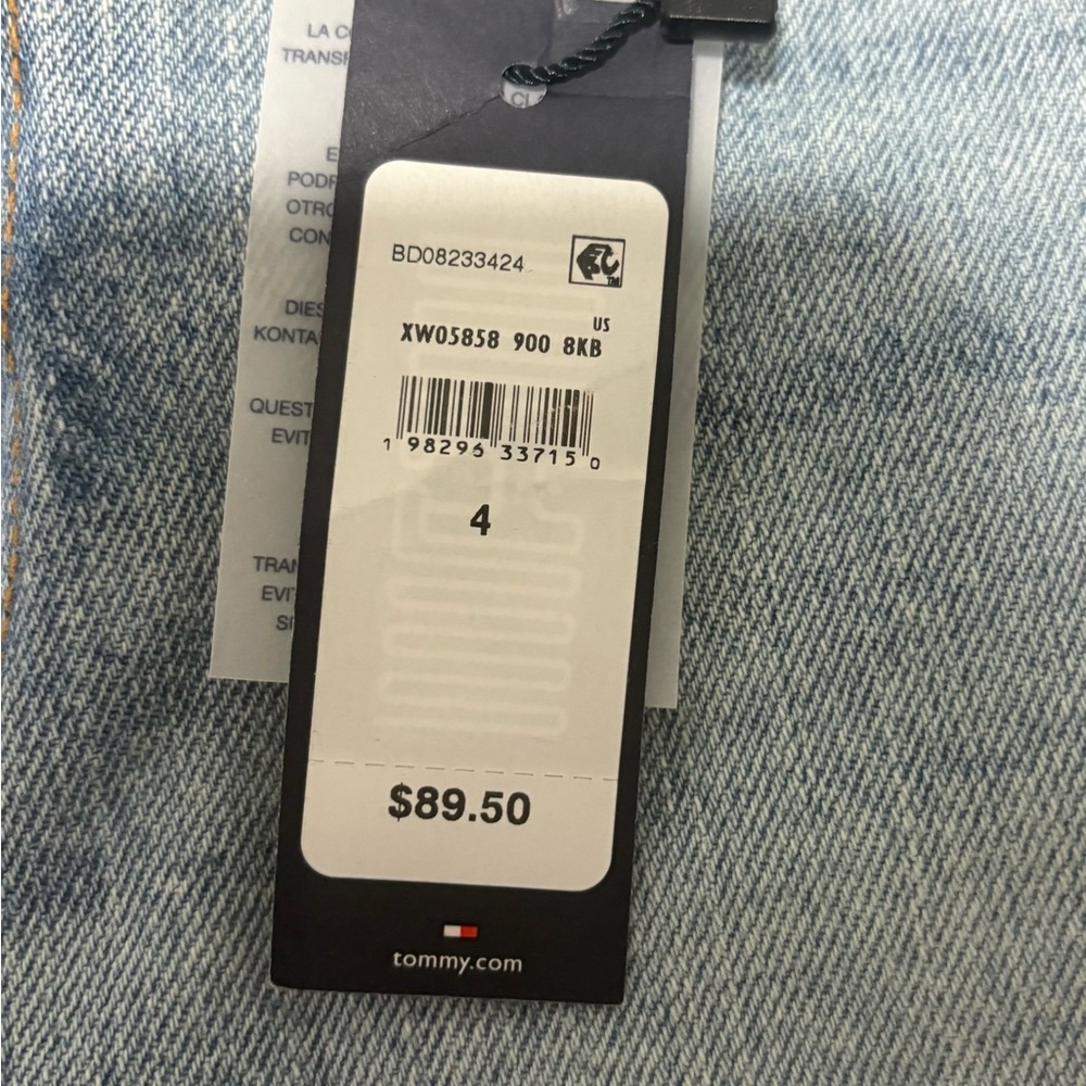 Light Blue Distressed Women Jeans - Picture 2 of 7
